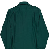 Tommy Hilfiger Slim Fit Shirt - Large Green Cotton