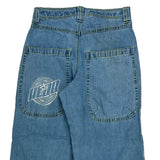 Alab Wide Leg Jeans - 31W 28L Blue Denim