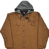 Wrangler Workwear Jacket - XL Brown Cotton