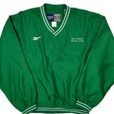 New Castle Athletic Staff Reebok Windbreaker - Large Green Polyester
