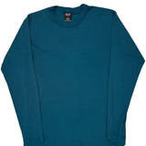 Capilene Patagonia Long Sleeve T-Shirt - Medium Blue Polyester