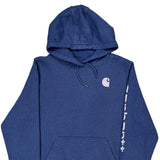 Carhartt Hoodie - 2XL Blue Cotton