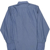 Polo By Ralph Lauren Striped Shirt - XL Blue Cotton