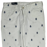 Polo By Ralph Lauren Chinos - 34W 27L White Cotton