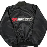 Sherwood Food Distributors Auburn Bomber Jacket - XL Black Polyester