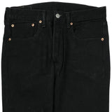 501 Levis Jeans - 32W 29L Black Cotton