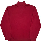 Nautica 1/4 Zip - Large Red Cotton