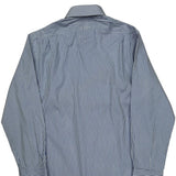 Polo By Ralph Lauren Striped Shirt - Large Blue Cotton