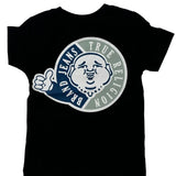 Age 4-5 True Religion Graphic T-Shirt - Small Black Cotton