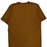 Carhartt T-Shirt - Large Brown Cotton