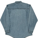 Levis Denim Shirt - Large Light Wash Cotton