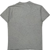 Flame Logo Thrasher Graphic T-Shirt - Medium Gray Cotton