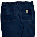 Carhartt Carpenter Pants - 34W 32L Blue Cotton