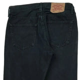 501 Levis Jeans - 31W 30L Black Cotton