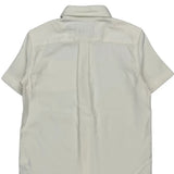 Age 7 Ralph Lauren Short Sleeve Shirt - Small White Cotton
