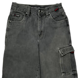 Fubu Cargo Shorts - 26W 12L Gray Cotton