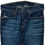 Diesel Slim Fit Jeans - 30W 30L Dark Wash Cotton