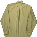 Polo By Ralph Lauren Shirt - Large Yellow Cotton