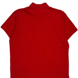 Ralph Lauren Slim Fit Polo Shirt - XL Red Cotton
