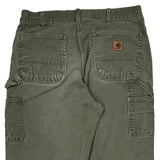 Carhartt Carpenter Pants - 33W 33L Gray Cotton