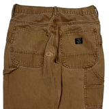 Mckinley Double Knee Carpenter Trousers - 31W 28L Brown Cotton