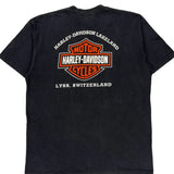 Trademark Lifestyle Harley Davidson Graphic T-Shirt - XL Black Cotton