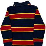 Age 3 Polo By Ralph Lauren Striped Polo Shirt - 2XS Navy Cotton