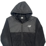 New Balance Fleece Jacket - Medium Black Polyester