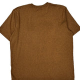 Carhartt Spellout T-Shirt - XL Brown Cotton