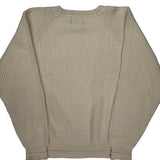 Chaps Ralph Lauren Sweater - Medium Cream Cotton