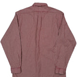 Ralph Lauren Checked Shirt - Large Red Cotton