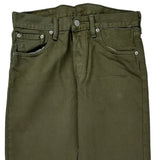 501 Levis Jeans - 29W 29L Green Cotton