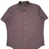 Ralph Lauren Checked Short Sleeve Shirt - XL Multicoloured Cotton