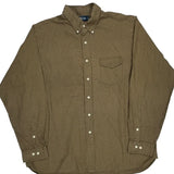 Ralph Lauren Checked Shirt - XL Brown Cotton