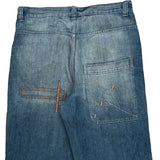 Unbranded Denim Shorts - 36W 13L Blue Denim