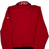 Tommy Hilfiger Spellout Jacket - Large Navy Polyester