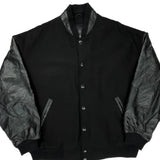 2004/2005 Division Champions Outer Boundary Graphic Varsity Jacket - XL Black Leather