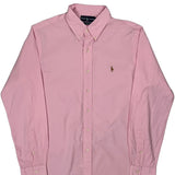 Ralph Lauren Shirt - Large Pink Cotton