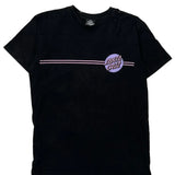 Santa Cruz Graphic T-Shirt - Small Black Cotton