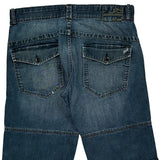 Jean Intelligence Denim Shorts - 36W 12L Blue Denim