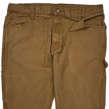 Dickies Carpenter Pants - 38W 30L Brown Cotton