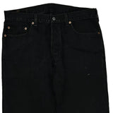 501 Levis Jeans - 34W 30L Black Cotton
