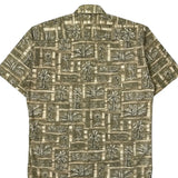Unbranded Hawaiian Shirt - Medium Beige Cotton