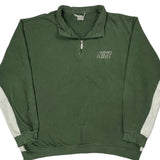Nike 1/4 Zip - 2XL Green Cotton
