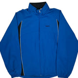 Reebok Windbreaker - 2XL Blue Polyester