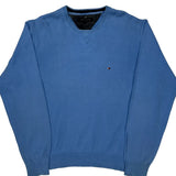 Tommy Hilfiger Sweater - Large Blue Cotton