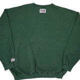 Green Bay Packers Logo Athletics Football Sweatshirt - XL Green Cotton