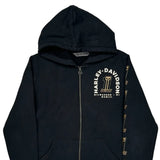 Milwaukee Harley Davidson Graphic Hoodie - XL Black Cotton