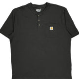Carhartt T-Shirt - XL Black Cotton