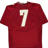 Number 7 Nike Football Football Jersey - XL Red Polyester